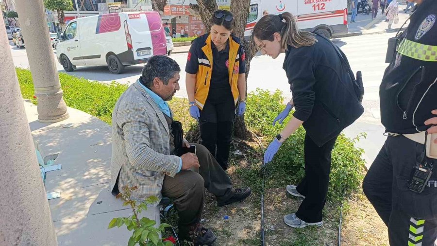 Yaya Geçidinde Aracın Çarptığı Kişi Yaralandı