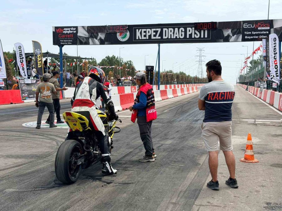 Kepez’de Motodrag Heyecanı Başladı
