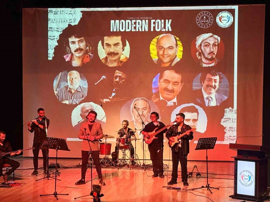 Niğde’de ’modern Folk Konseri’ Sanatseverlerle Buluştu