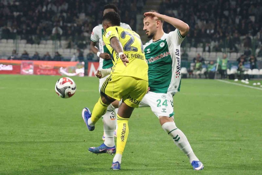 Trendyol Süper Lig: Konyaspor: 0 - Fenerbahçe: 3 (maç Sonucu)