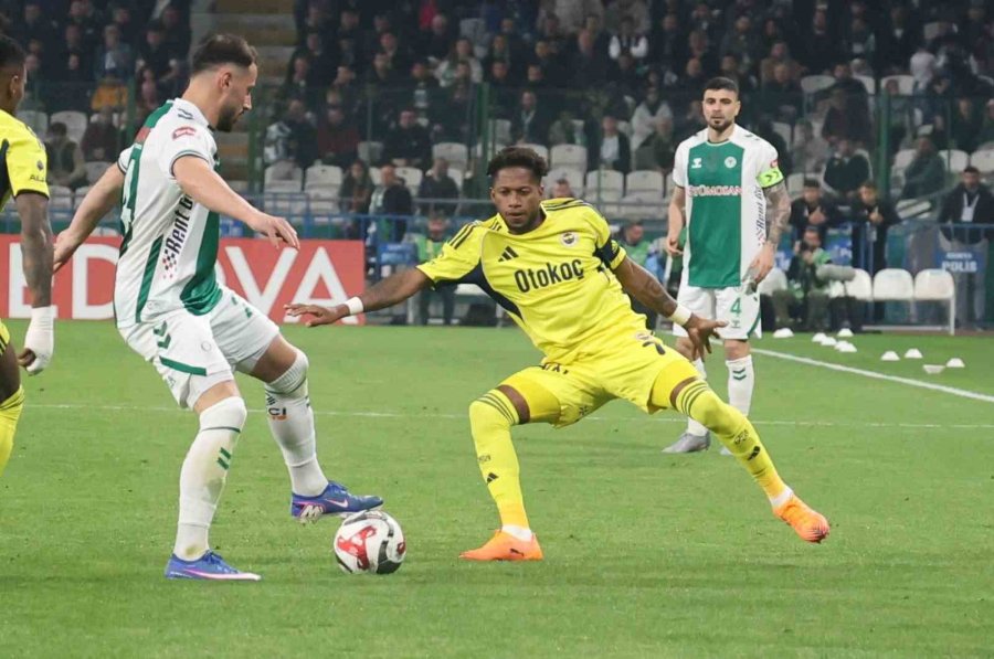 Trendyol Süper Lig: Konyaspor: 0 - Fenerbahçe: 3 (maç Sonucu)