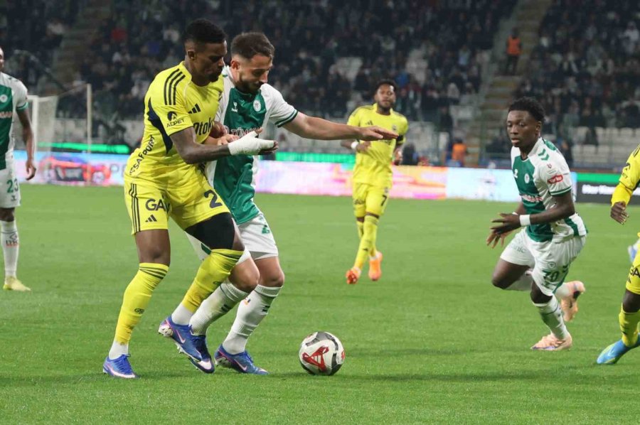 Trendyol Süper Lig: Konyaspor: 0 - Fenerbahçe: 3 (maç Sonucu)