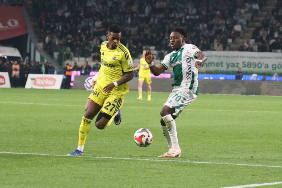 Trendyol Süper Lig: Konyaspor: 0 - Fenerbahçe: 3 (maç Sonucu)