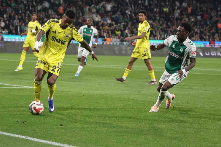 Trendyol Süper Lig: Konyaspor: 0 - Fenerbahçe: 3 (maç Sonucu)