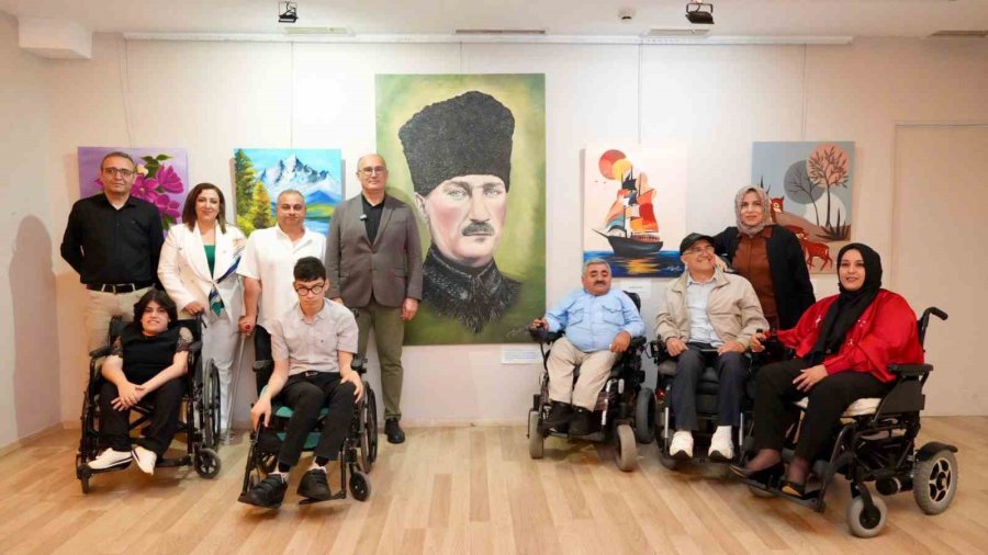 Alanya’da Engeller Sanatla Aşıldı