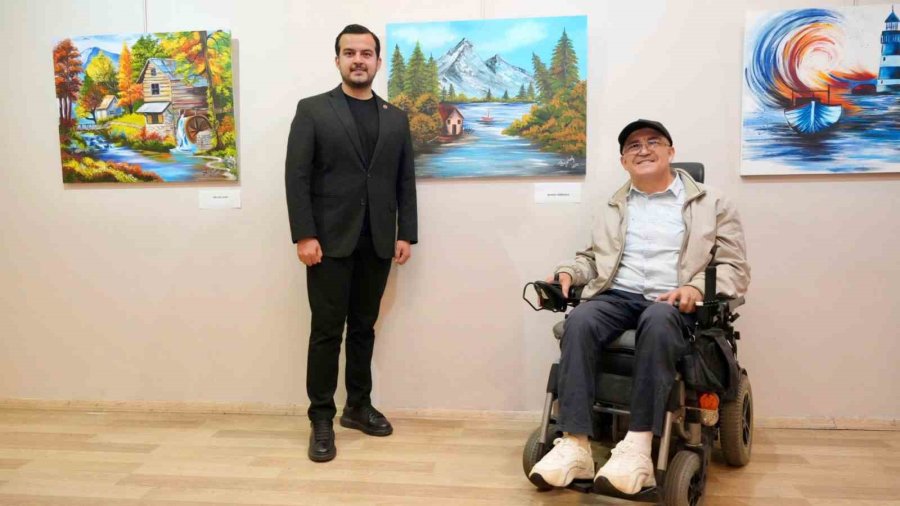 Alanya’da Engeller Sanatla Aşıldı