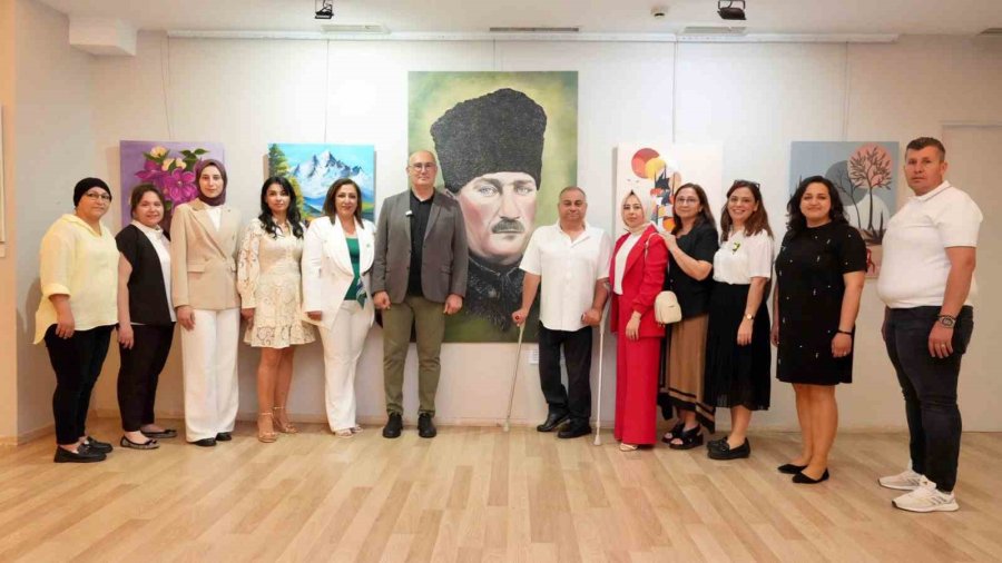 Alanya’da Engeller Sanatla Aşıldı