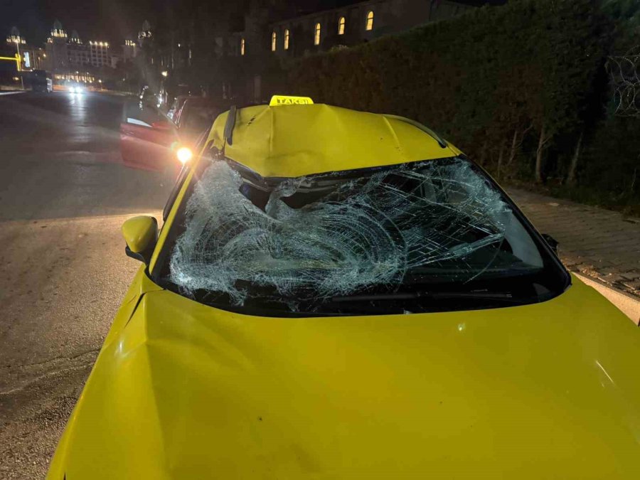 Taksi İle Çarpışan Bisikletli Genç Hayatını Kaybetti