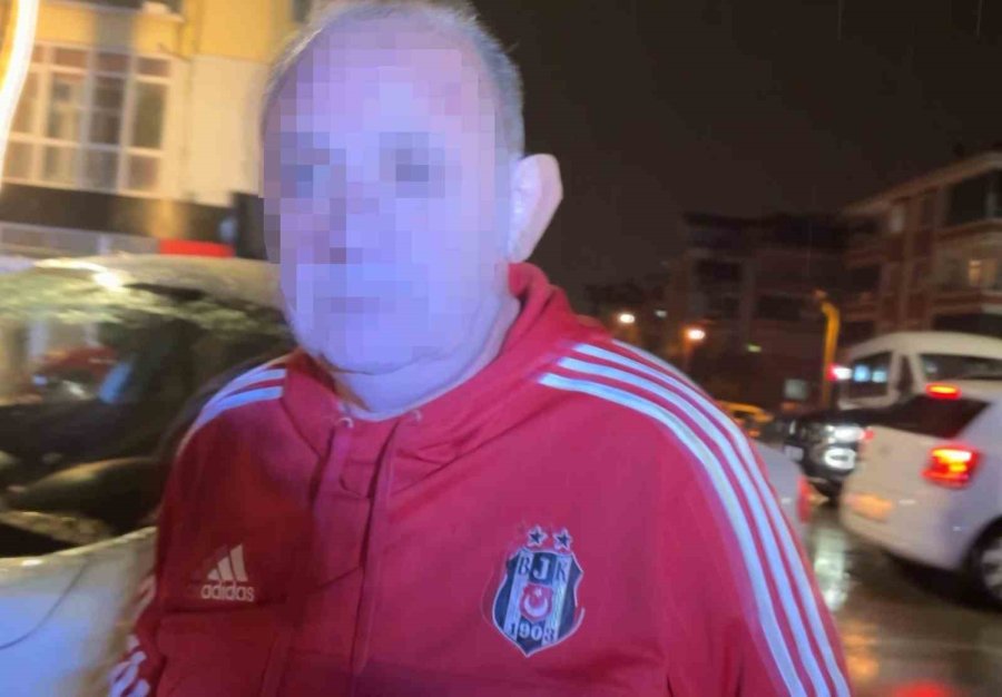 Polisin Yağmur Altında Alkollü Sürücü Ve Arkadaşı İle İmtihanı Kamerada