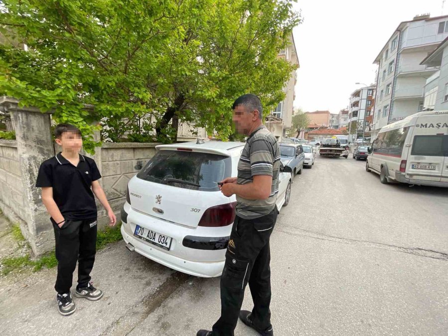 Polisten Kaçan 13 Yaşındaki Sürücünün Annesine 40 Bin Lira Ceza Kesildi