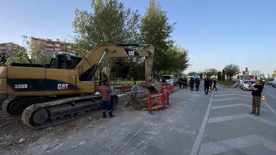Konya’da İşçilerin Çalıştığı Alanda Göçük: 2 Yaralı