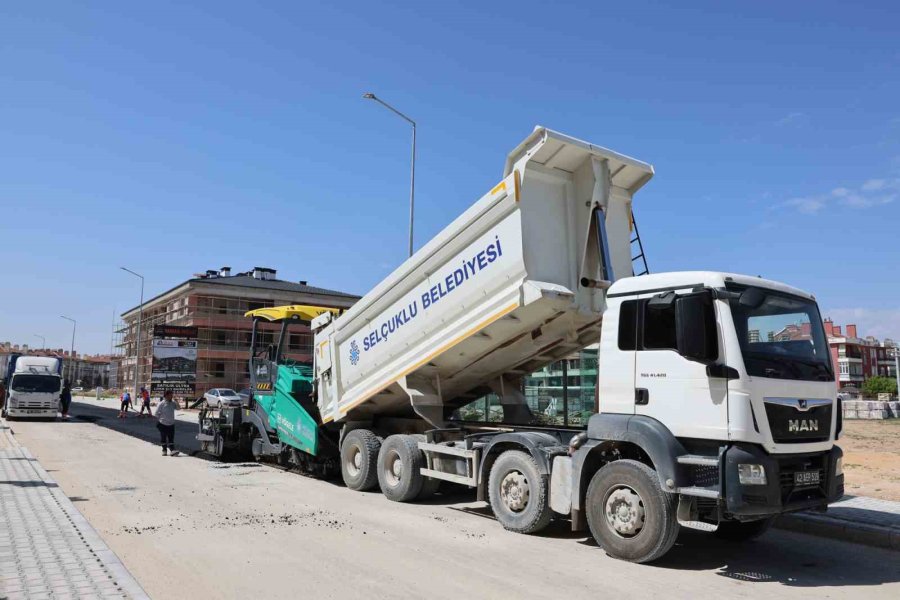 Selçuklu’da Asfalt Sezonu Başladı