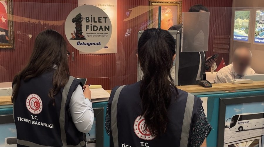 Konya’da Otogarda Kurban Bayramı Öncesi Denetim