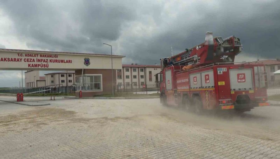 Aksaray’da Cezaevinde Tatbikat Alarmı