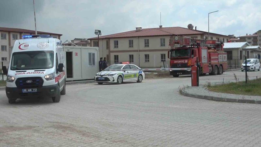 Aksaray’da Cezaevinde Tatbikat Alarmı
