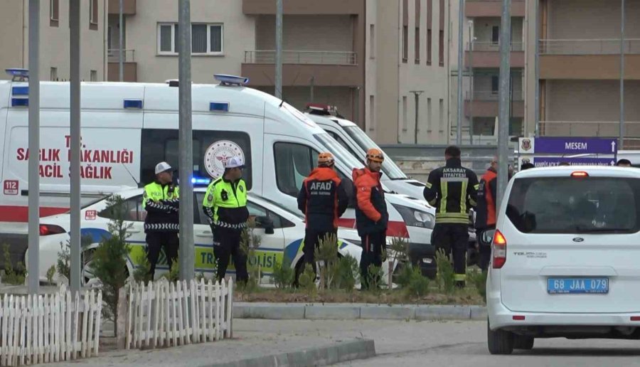 Aksaray’da Cezaevinde Tatbikat Alarmı