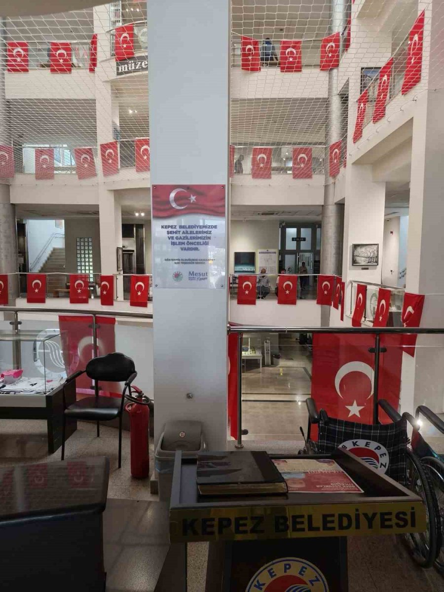 Kepez’de Şehit Ve Gazi Yakınlarına Öncelik