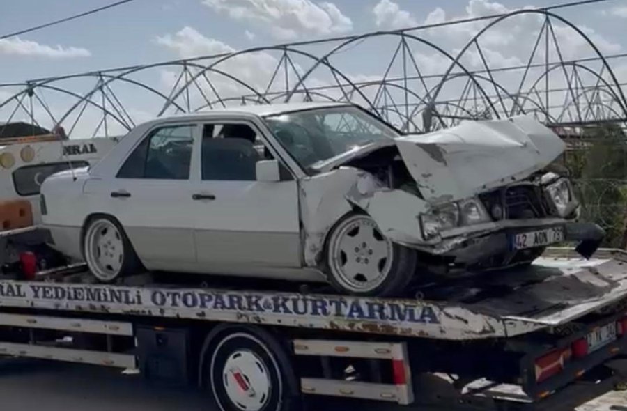 Konya’da İki Otomobil Çarpıştı: 5 Yaralı