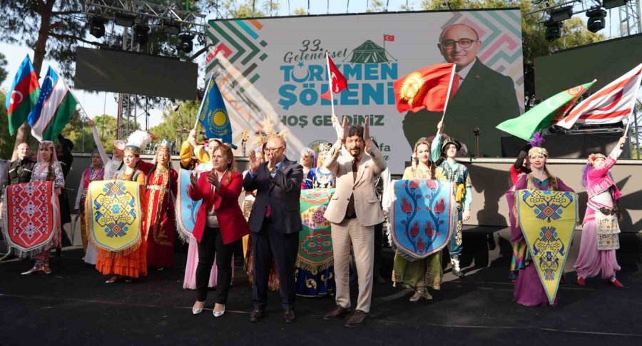 33. Geleneksel Türkmen Şöleni’ne Binlerce Kişi Katıldı