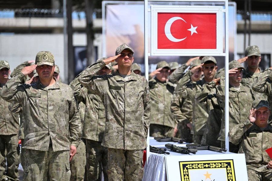 Antalya’da 72 Özel Genç Askerlik Coşkusunu Yaşadı