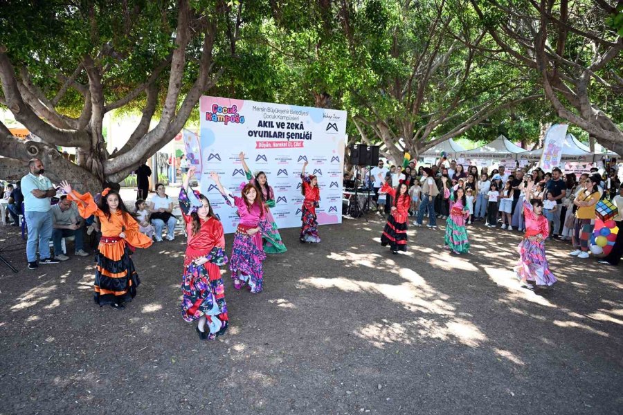Mersin’de Çocuklar Akıl Ve Zeka Oyunları Şenliğinde Buluştu