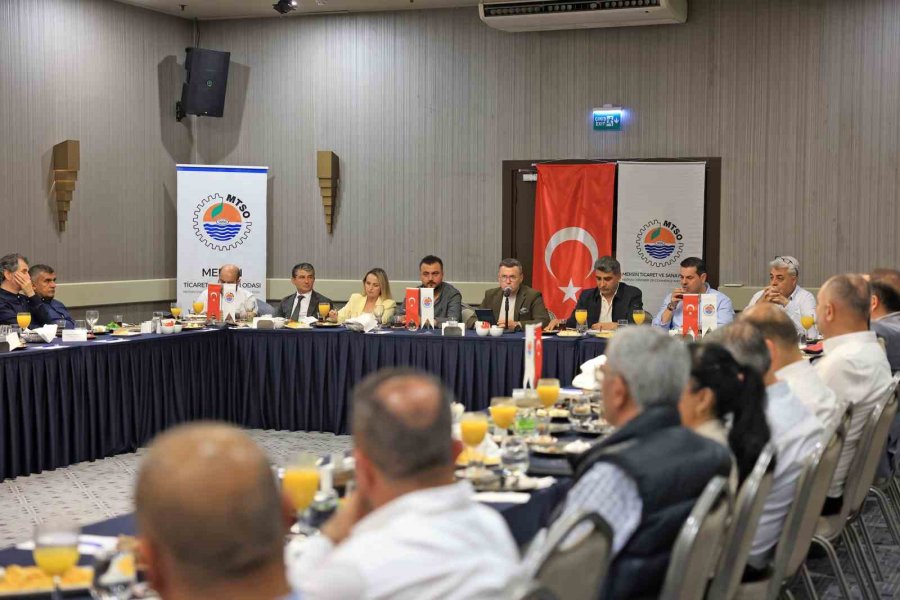 Mersin İş Dünyası Ortak Akılda Buluştu: Üretim, İhracat Ve Lojistik Masaya Yatırıldı