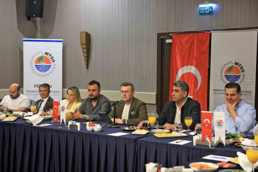 Mersin İş Dünyası Ortak Akılda Buluştu: Üretim, İhracat Ve Lojistik Masaya Yatırıldı
