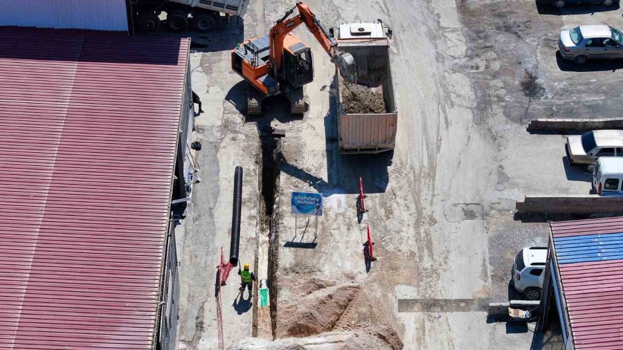 Meski, 8 Mahallenin Daha Atık Su Sorununa Son Veriyor