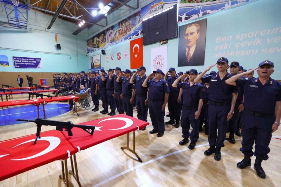 Aksaray’da Özel Gençlerin Bir Günlük Askerlik Heyecanı