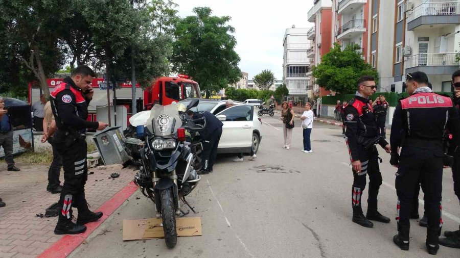 Antalya’da Yunus Timleri Kaza Yaptı: 2 Polis Yaralı