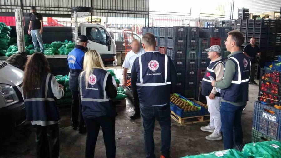 Mersin’de Fahiş Fiyata Karşı Hal Denetimleri Sürüyor