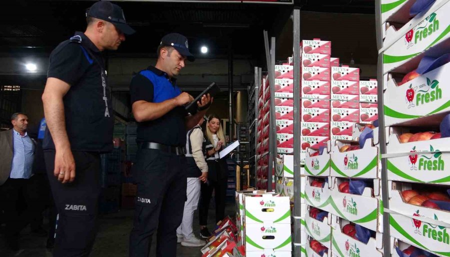 Mersin’de Fahiş Fiyata Karşı Hal Denetimleri Sürüyor