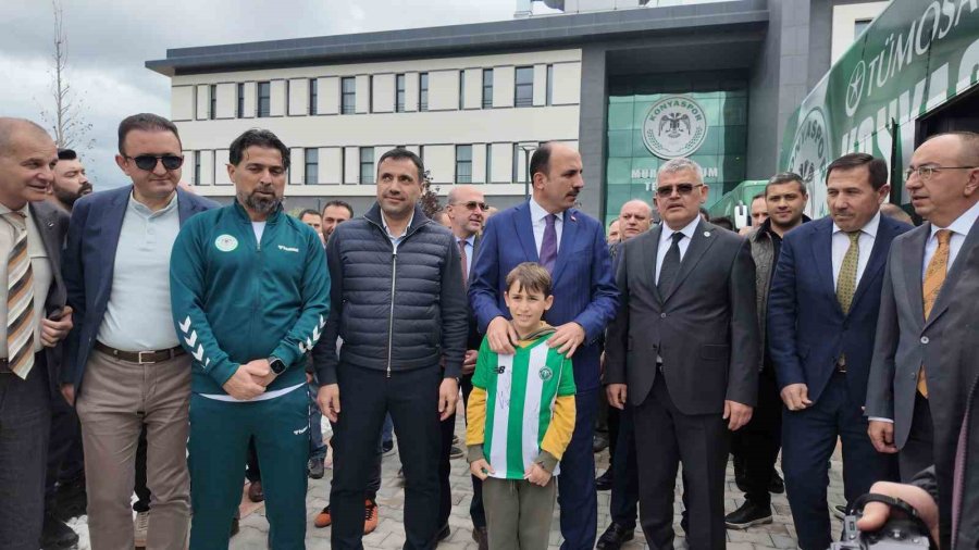 Konyaspor, Kupa Finali İçin Antalya’ya Uğurlandı