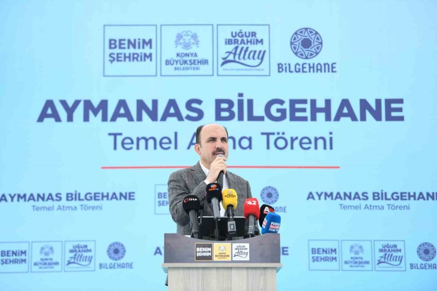 Konya Büyükşehir 24. Bilgehaneyi Aymanas Mahallesi’ne Kazandırıyor