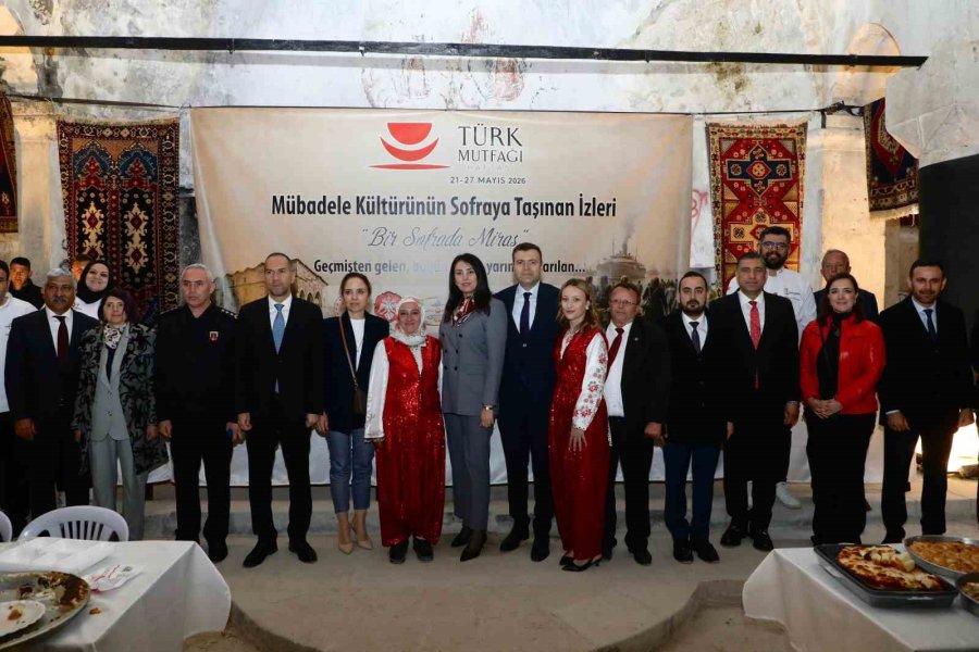 Konaklı Rum Kilisesi’nde Türk Mutfağı Tanıtıldı