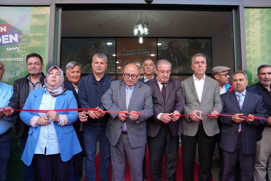 Erdemli’de Sosyal Yardımlar İçin Yeni Merkez Açıldı