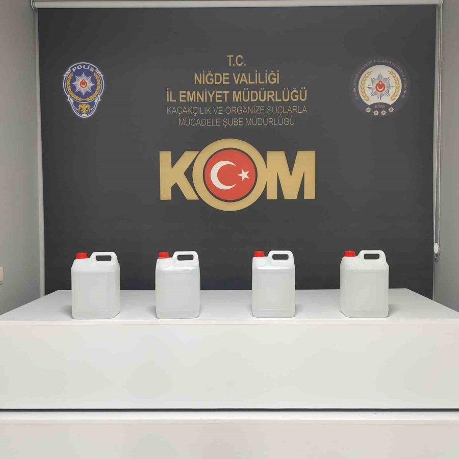 Niğde’de Kaçak Tütün Operasyonu: 9 Şüpheli Yakalandı