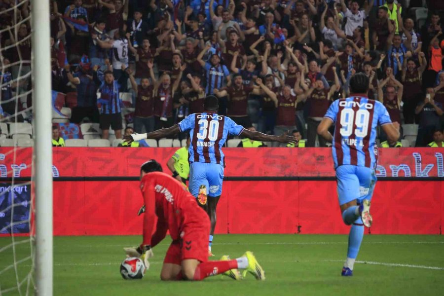 Ziraat Türkiye Kupası: Trabzonspor: 1 - Konyaspor 0 (ilk Yarı)