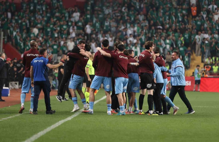 Ziraat Türkiye Kupası: Trabzonspor: 1 - Konyaspor 0 (ilk Yarı)