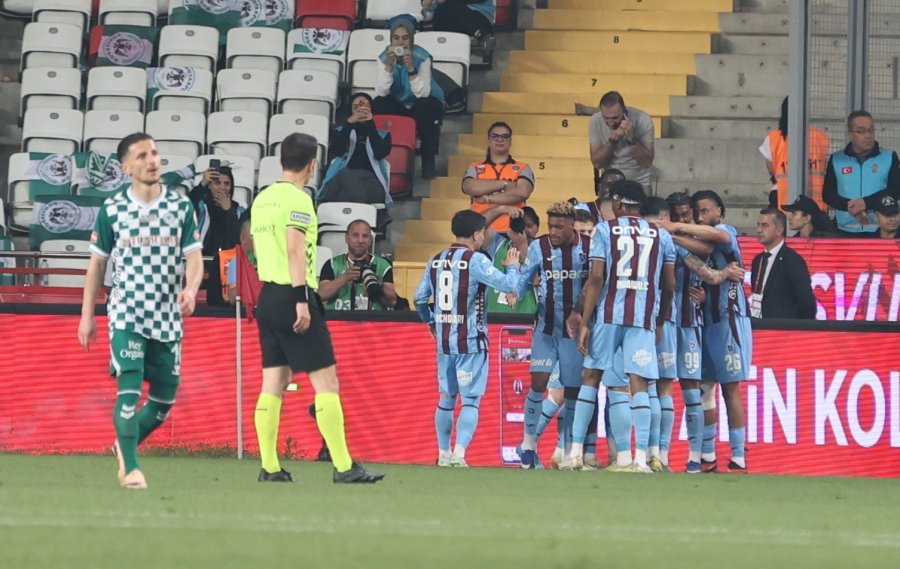Ziraat Türkiye Kupası: Trabzonspor: 1 - Konyaspor 0 (ilk Yarı)