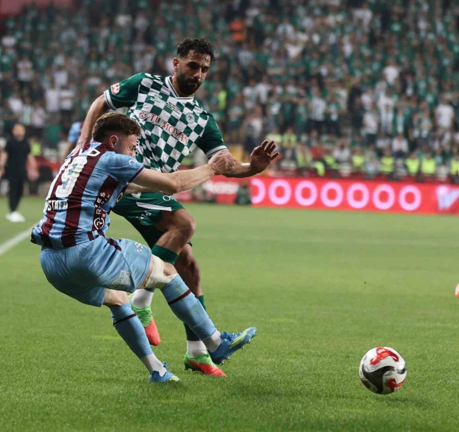 Ziraat Türkiye Kupası: Trabzonspor: 1 - Konyaspor 0 (ilk Yarı)