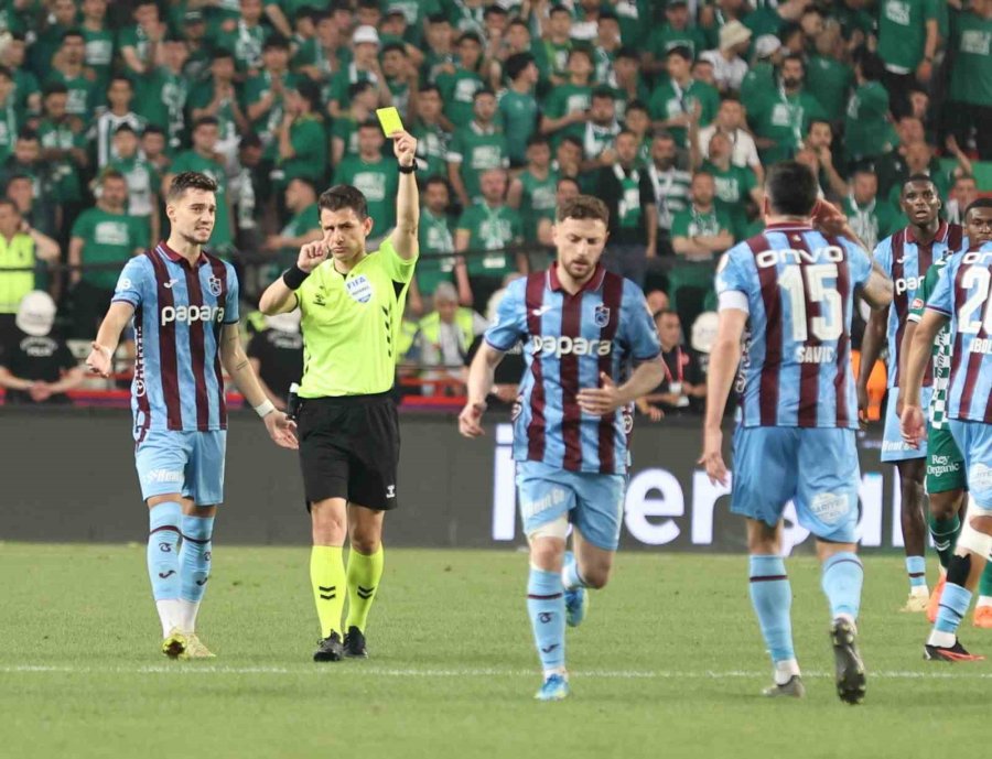 Ziraat Türkiye Kupası: Trabzonspor: 1 - Konyaspor 0 (ilk Yarı)