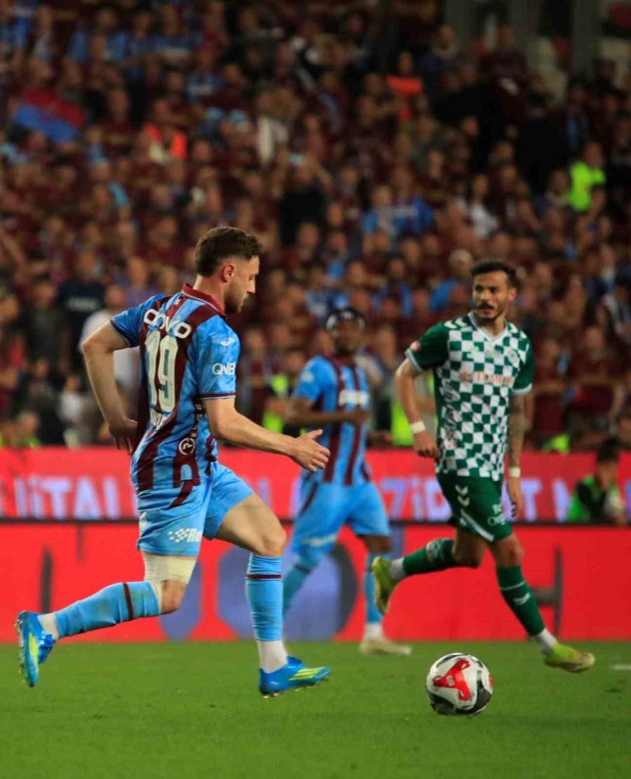 Ziraat Türkiye Kupası: Trabzonspor: 1 - Konyaspor 0 (ilk Yarı)
