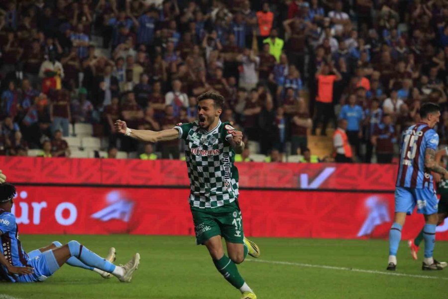 Ziraat Türkiye Kupası: Trabzonspor: 2 - Konyaspor 1 (maç Sonucu)