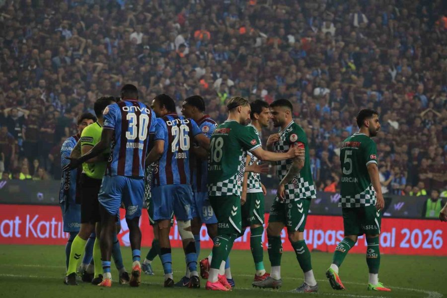 Ziraat Türkiye Kupası: Trabzonspor: 2 - Konyaspor 1 (maç Sonucu)