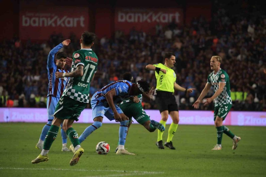 Ziraat Türkiye Kupası: Trabzonspor: 2 - Konyaspor 1 (maç Sonucu)
