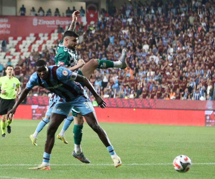 Ziraat Türkiye Kupası: Trabzonspor: 2 - Konyaspor 1 (maç Sonucu)