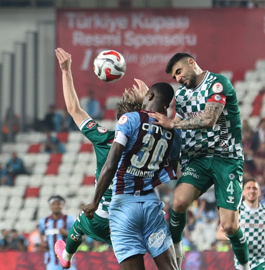 Ziraat Türkiye Kupası: Trabzonspor: 2 - Konyaspor 1 (maç Sonucu)