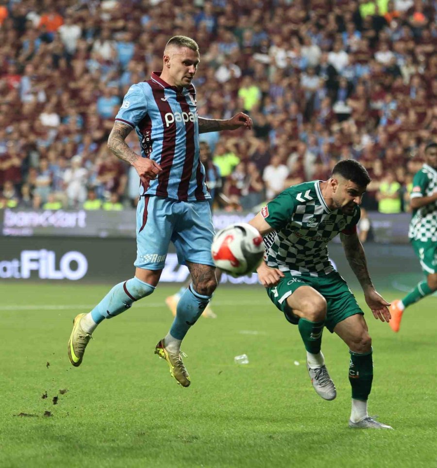 Ziraat Türkiye Kupası: Trabzonspor: 2 - Konyaspor 1 (maç Sonucu)