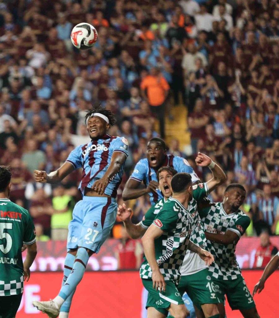Ziraat Türkiye Kupası: Trabzonspor: 2 - Konyaspor 1 (maç Sonucu)